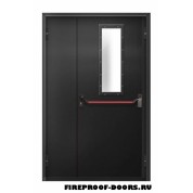 Полуторная противопожарная дверь ДПМ-426