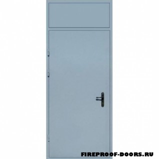 Противопожарная утепленная дверь EI 30 однопольная глухая ДПМ-457