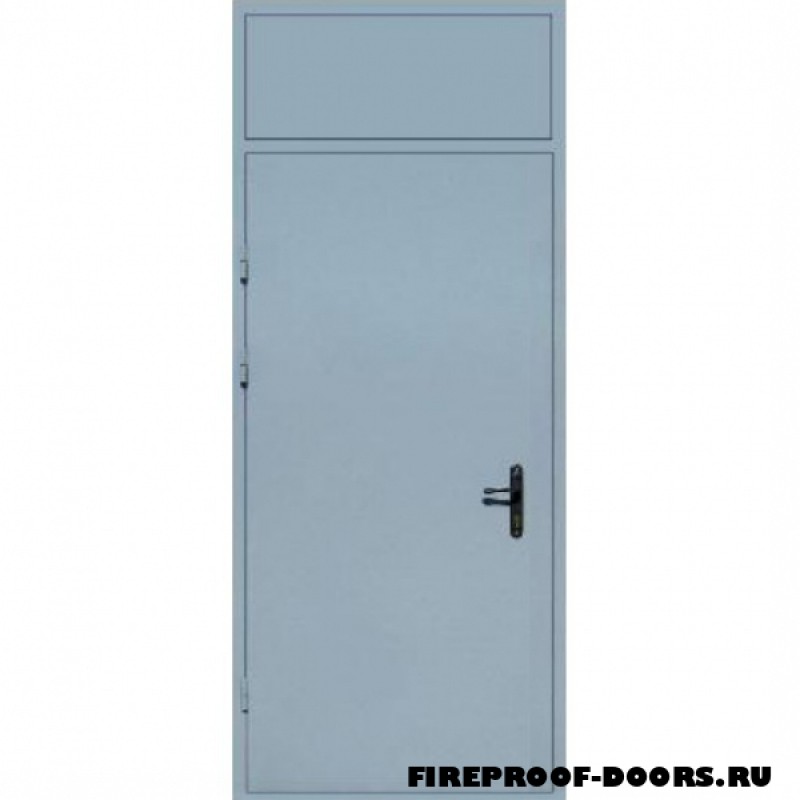 Глухая противопожарная дверь ДПМ-457
