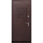 Противопожарная дверь с окном ДПМ-574