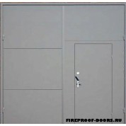 Ворота противопожарные распашные EI-60 ПВ-321
